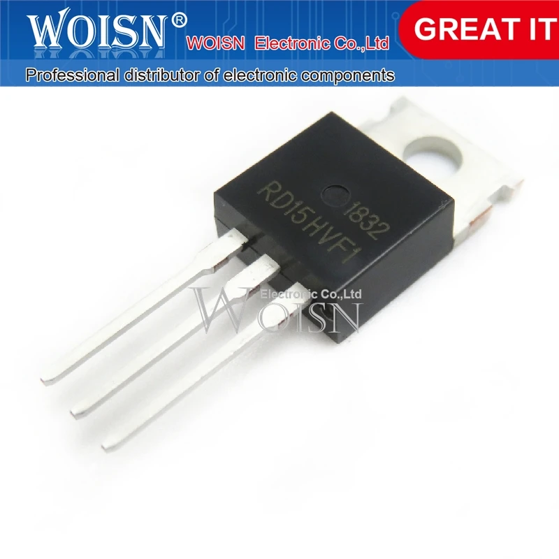 Transistor MOSFET RD15HVF1 En Boîtier TO-220 - 1 Pièce Neuve, Composant électronique