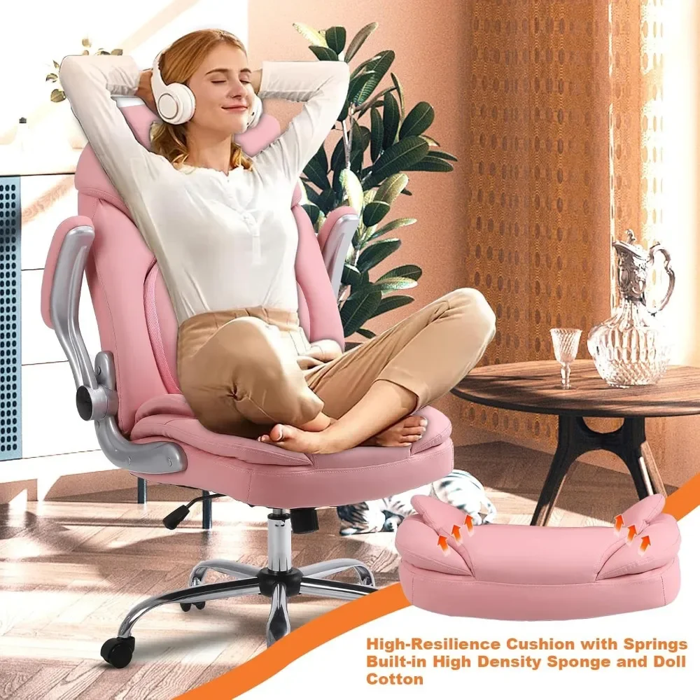Stylish Ergonomic Big and Tall Office Chair 6