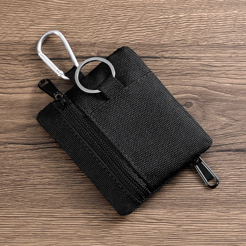 Outdoor Molle Pouch Outdoor Molle Pouch Wallet Portable Key Card Case Pouch Bag Purse With Carabiner