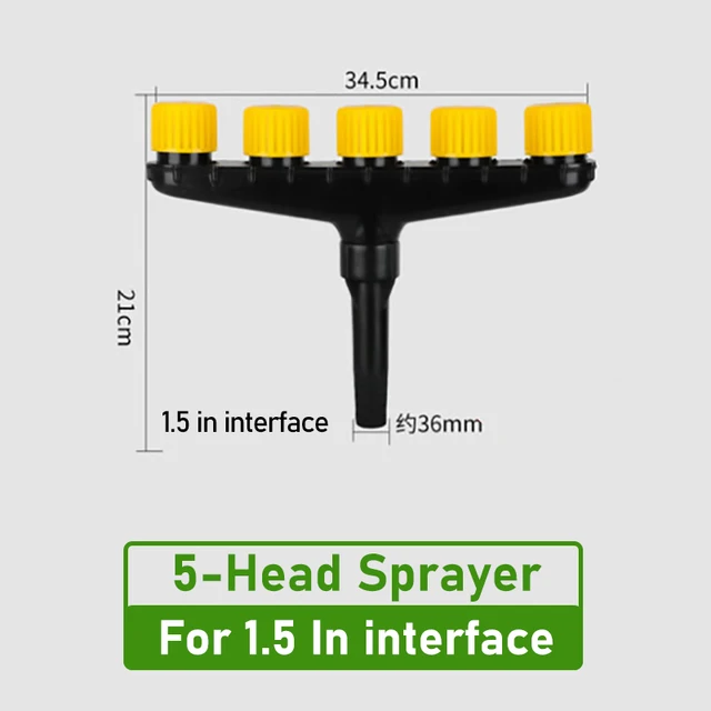 5-Head (1.5 In)