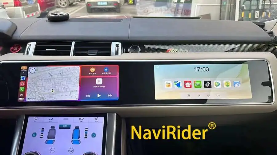 15.5+15.5inch dual screen Car Android Carplay For Land Rover Range Rover Sport L