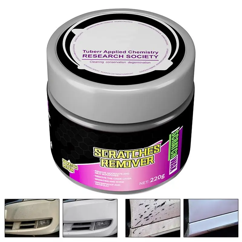 

Car Wax Paste Car Scratch Remover Polishing Wax 220g Repair Paste For Deep Scratches On Car Paint Surface For Vehicles