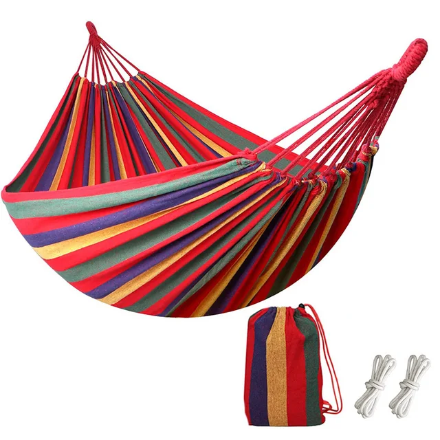 Outdoor Canvas Camping Hammock 3
