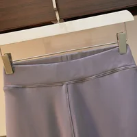 150Kg Plus Size Women's Hip 155 Winter Loose Inside and Outwea Fleece Leggings Casual Pants Black Gray 5XL 6XL 7XL 8XL 9XL - Image 4