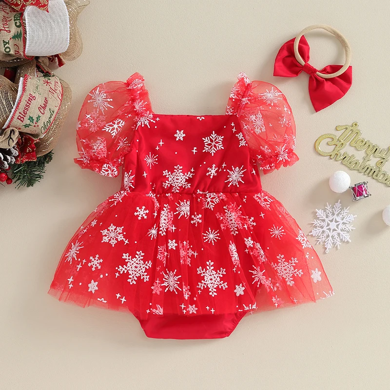 white christmas dresses 93103-Baby Girl Bubble Romper 2pc Diaper Set with Matching Hat
