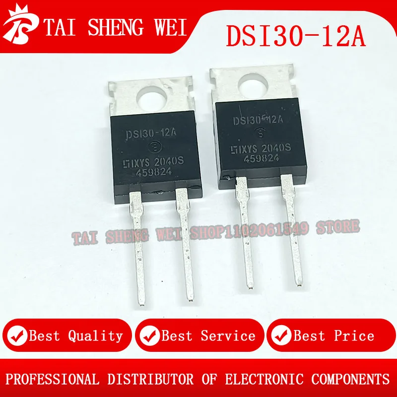 

10pcs DSI30-12A TO-220 DSI30 TO220 30A 1200V New Original