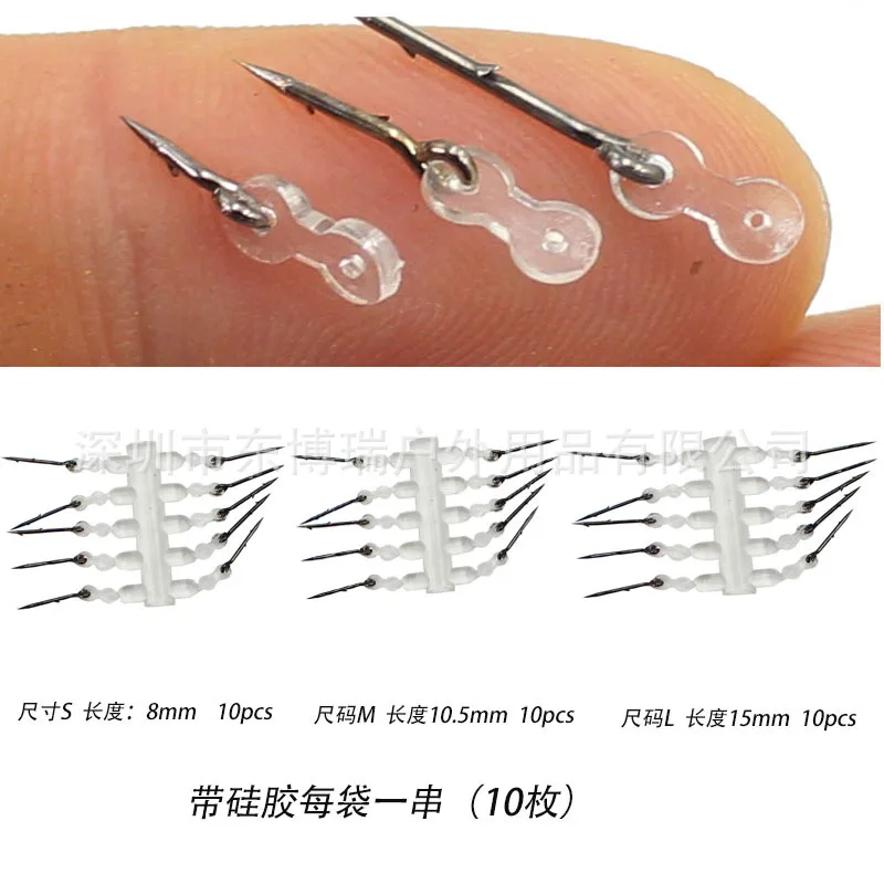 Carpe De Pêche à La Pêche à La Pointe 20pcs 15 Mm Crochet