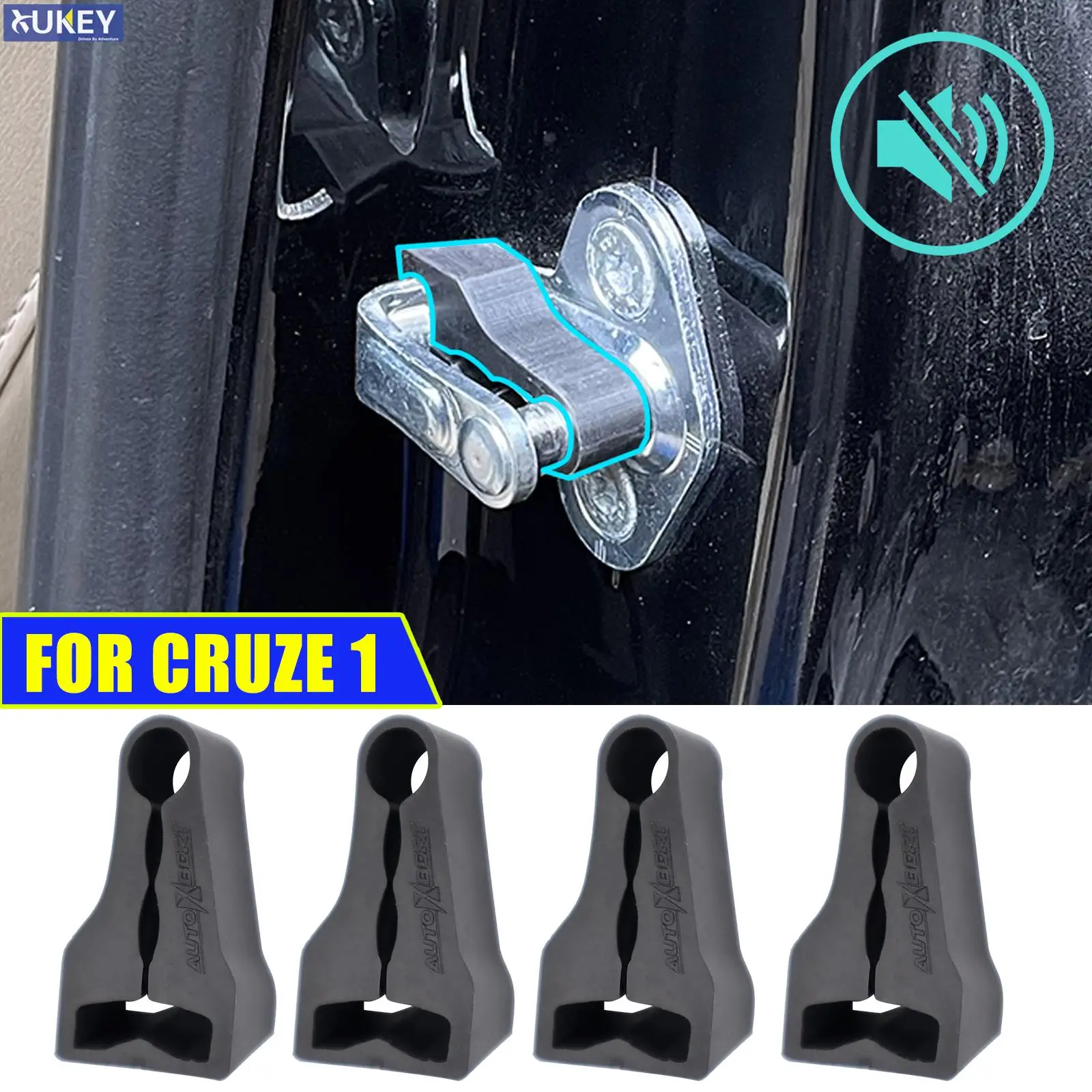 Car Door Lock Damper Car Door Lock Sound Deadener Damper For Chevrolet Cruze Trax Volt Orlando Cascada Rattling Screaks Noise Deaf