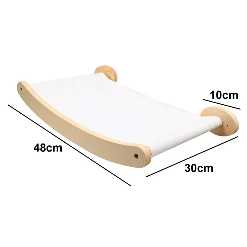 Title 8, 1pc Cat Climbing Wall Mounted Set Hammock Scrat...