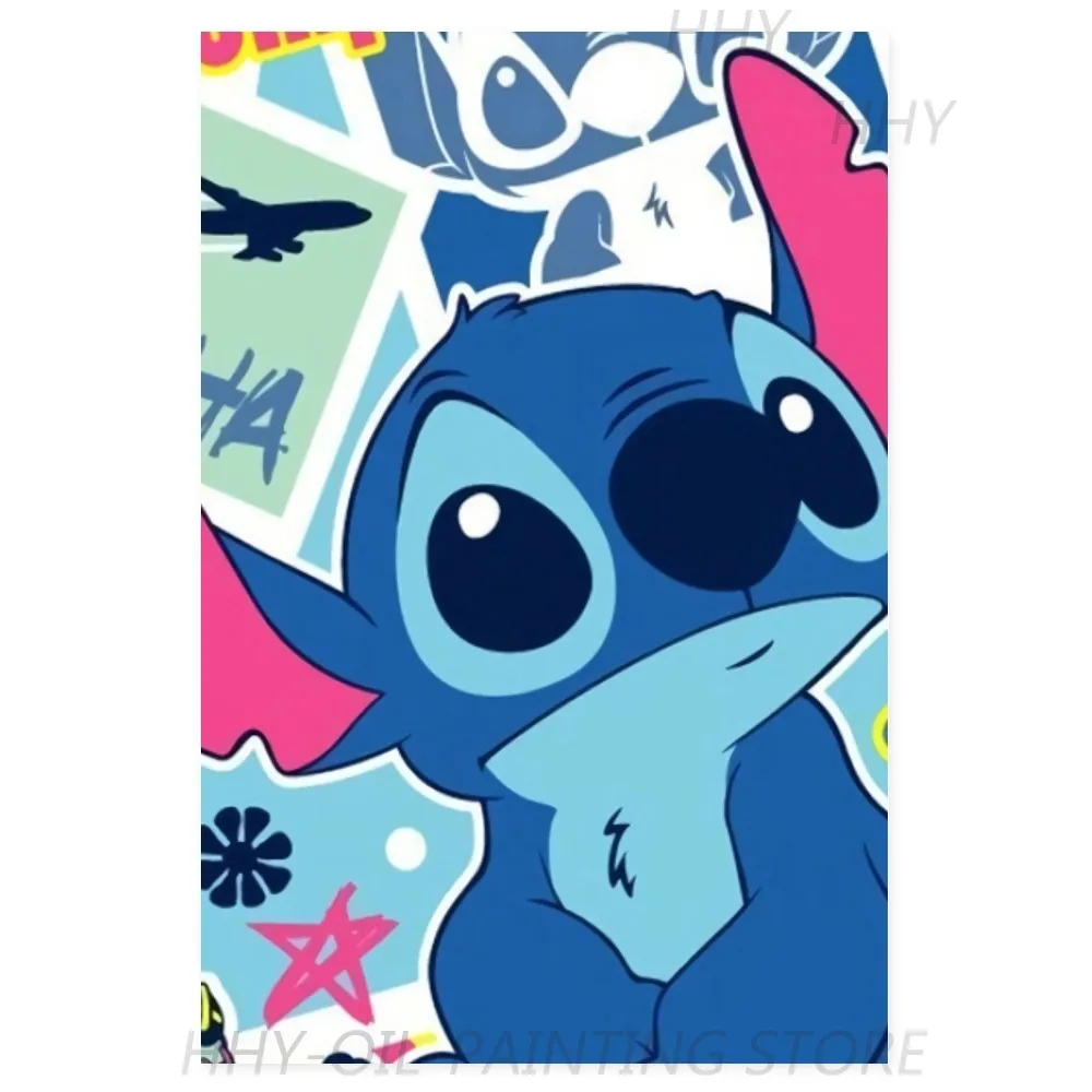 Lilo and Stitch Wall Decor Poster Prints, Set of 5 FRAMELESS 8x10 inc, Lilo  and Stitch Poster, Lilo and Stitch Wall Art, Poster for Girls Room