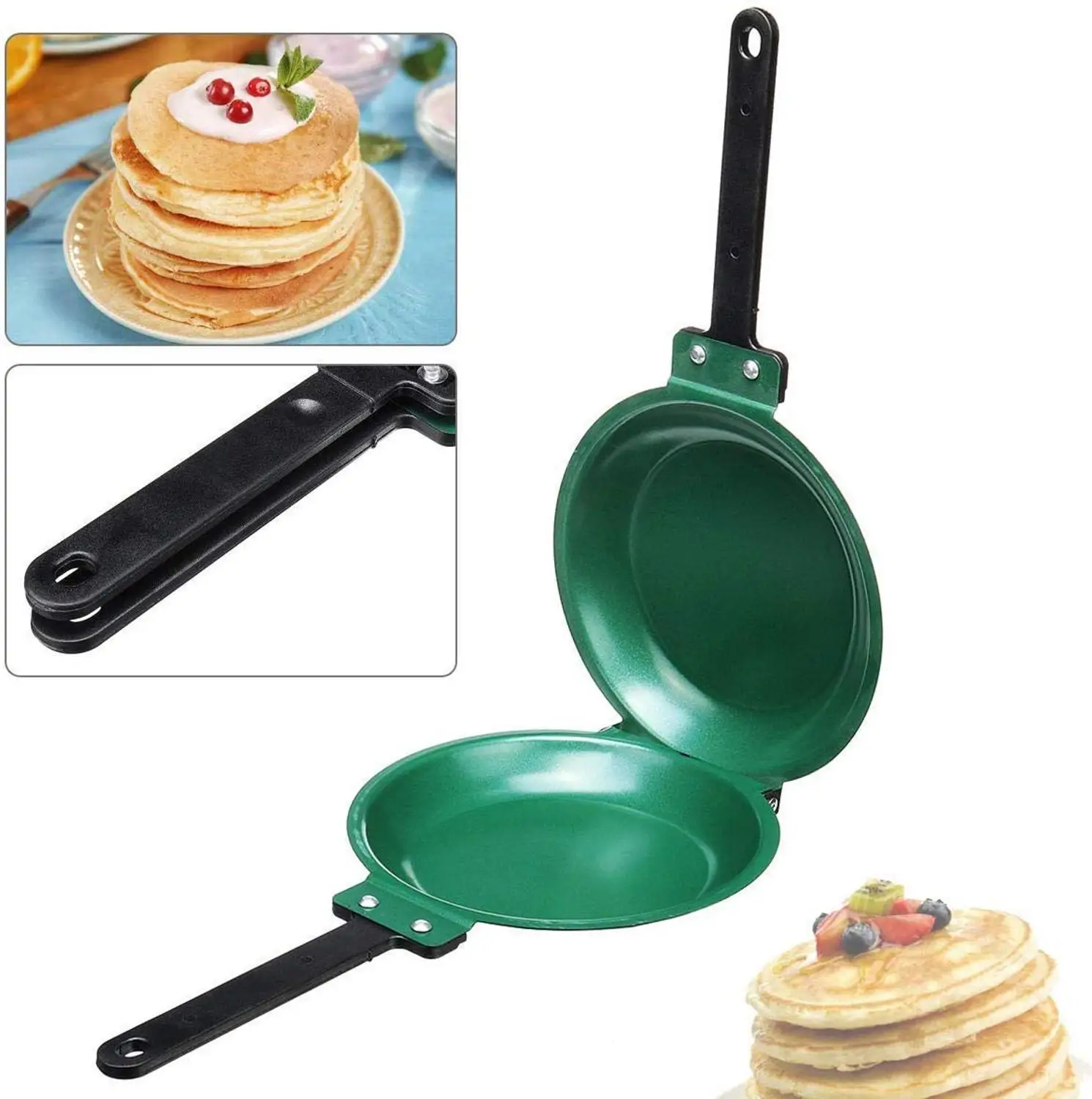 Induction Pancakes Pans Frying Pan Pancake Gas Non Stick Flip