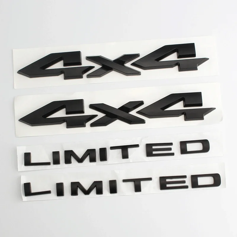 

4X4 LIMITED new letter car stickers for Dodge RAM 4x4 labeling RAM1500 pickup truck body rear trunk refit logo accessories