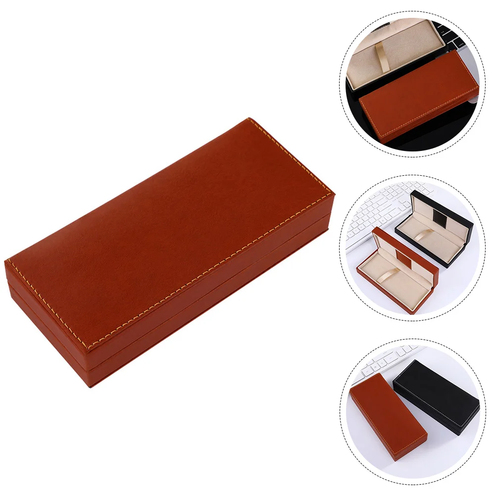 

Pen Case Elegant Jewelry Gift Boxes for Necklaces Decked Accessories Small Fountain