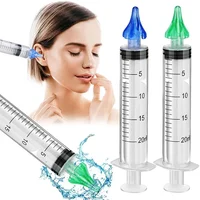 Ear Cleaner Irrigation Kit Ear Wax Removal Tool Water Washing Syringe Comfortable Unique 12/20ML Health Care 1