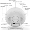 Tuya WiFi Smart Wake Up Light Workday Alarm Clock,Sunrise/Sunset Simulation 4 Alarms Snooze Function Work with Alexa Google Home 6