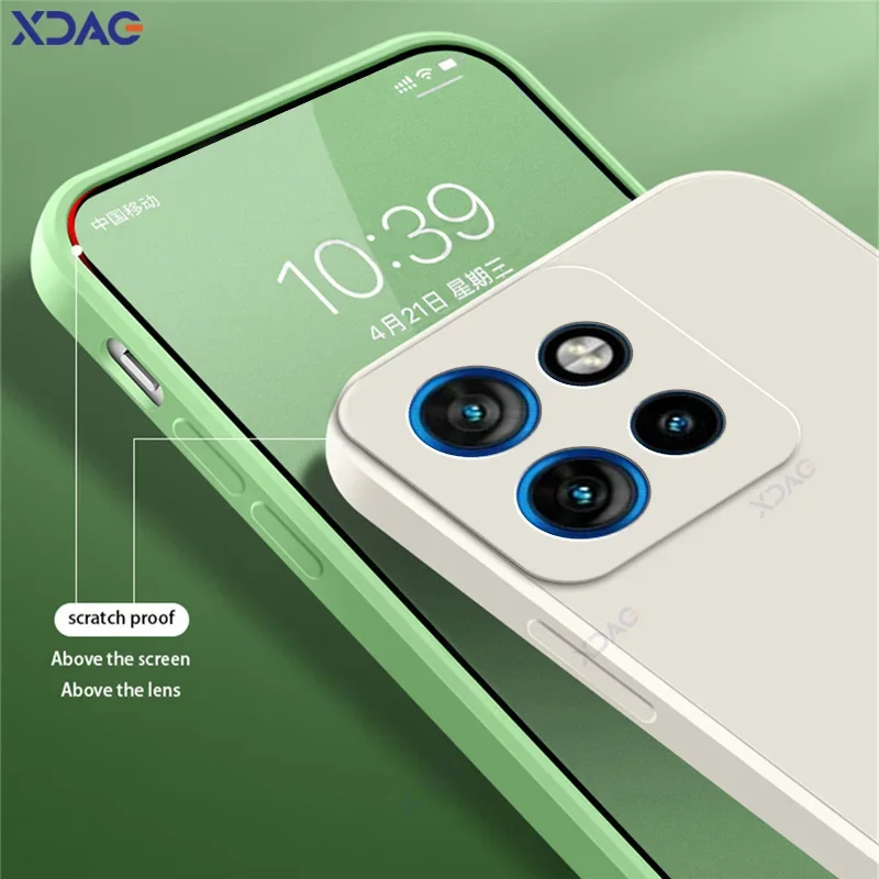 Enhanced Liquid Silicone Phone Case - Soft Shockproof Cover