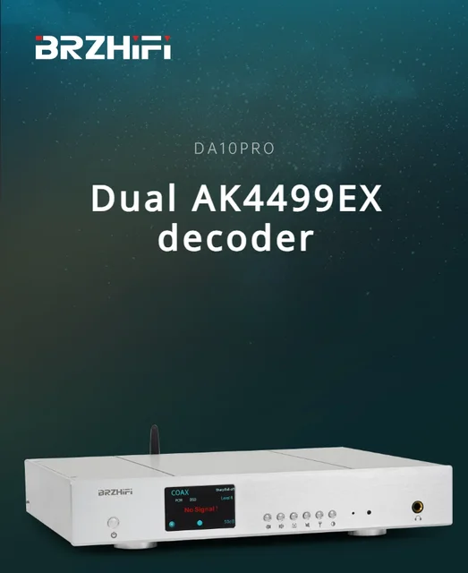 AMXEKR DA10PRO HIEND Flagship Dual-core AK4499EX Fully Balanced 