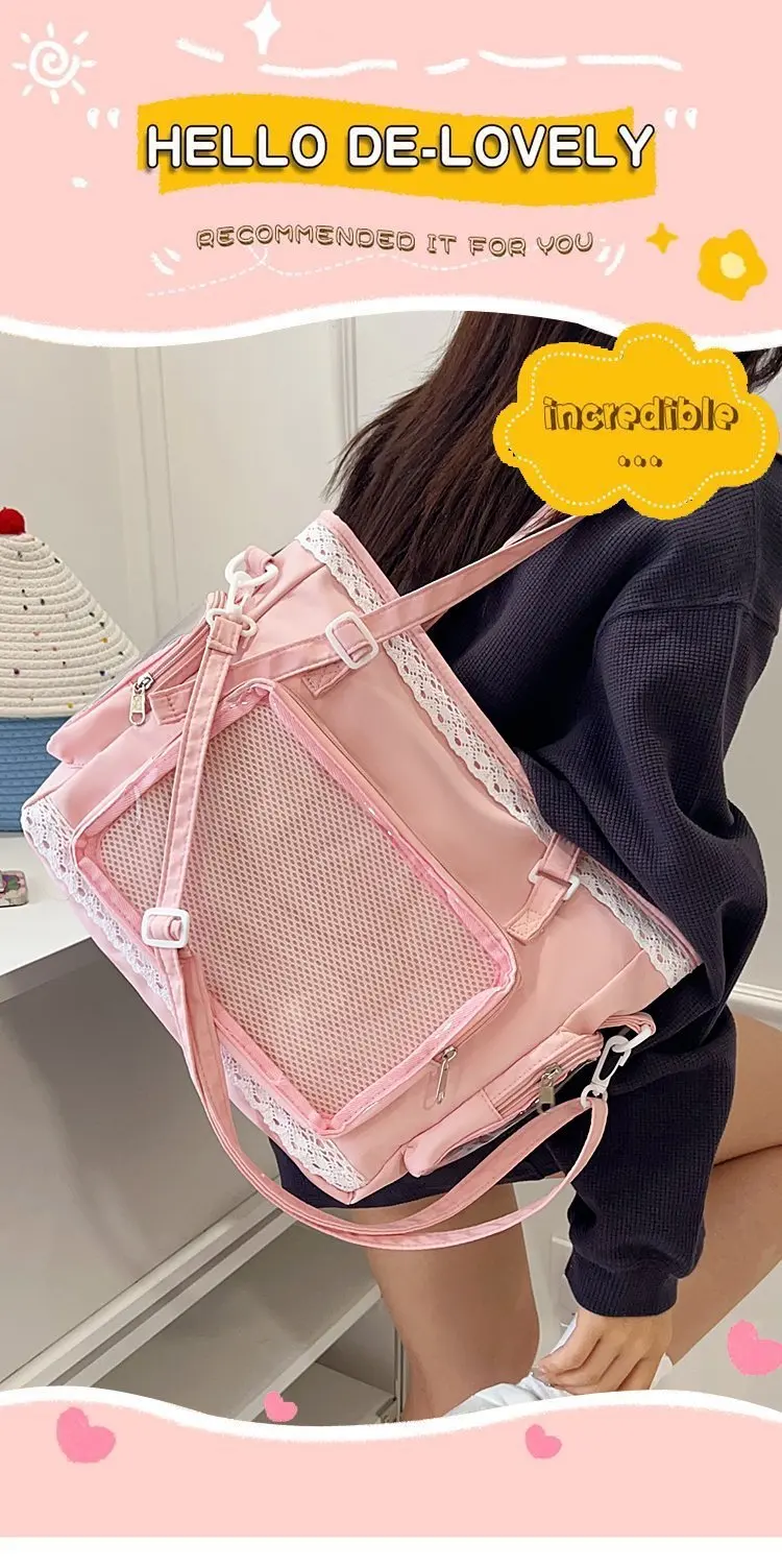 Ballet Girl Large Appetite Itabag Japanese Two-Dimension Single Shoulder Crossbody Bag Gift For Friends Women'S Handbag S279f9ef1b53a4496b525170e13294788N