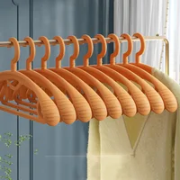 Clothes store clothes rack thick wide shoulder non-slip winter clothes drying rack hangers no trace support 1