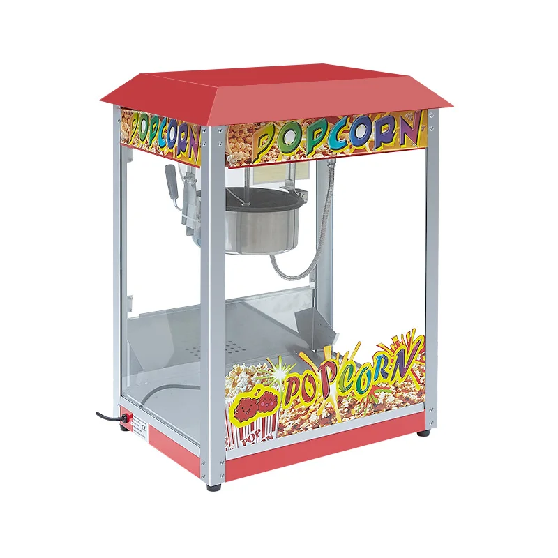 Competitive Price Portable Commercial Electric Automatic Stainless Steel Popcorn Maker Machine