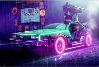 Lot Style Scegli Ritorno Al Futuro Back To The Future Movie Art Print Silk Poster Home Wall Decor