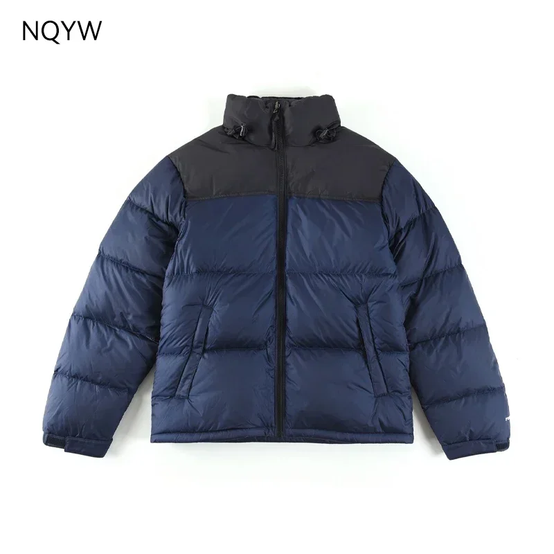 1996 Classic and Famous Design Men's High Quality Down Coat Winter Thick Warm Coat Jacket White Goose Down Women Embroidery Face 3
