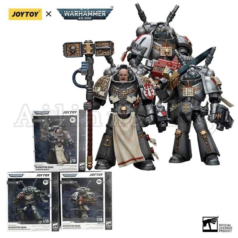 JOYTOY 1/18 Action Figure 40K Grey Knight Mecha And Figures Anime