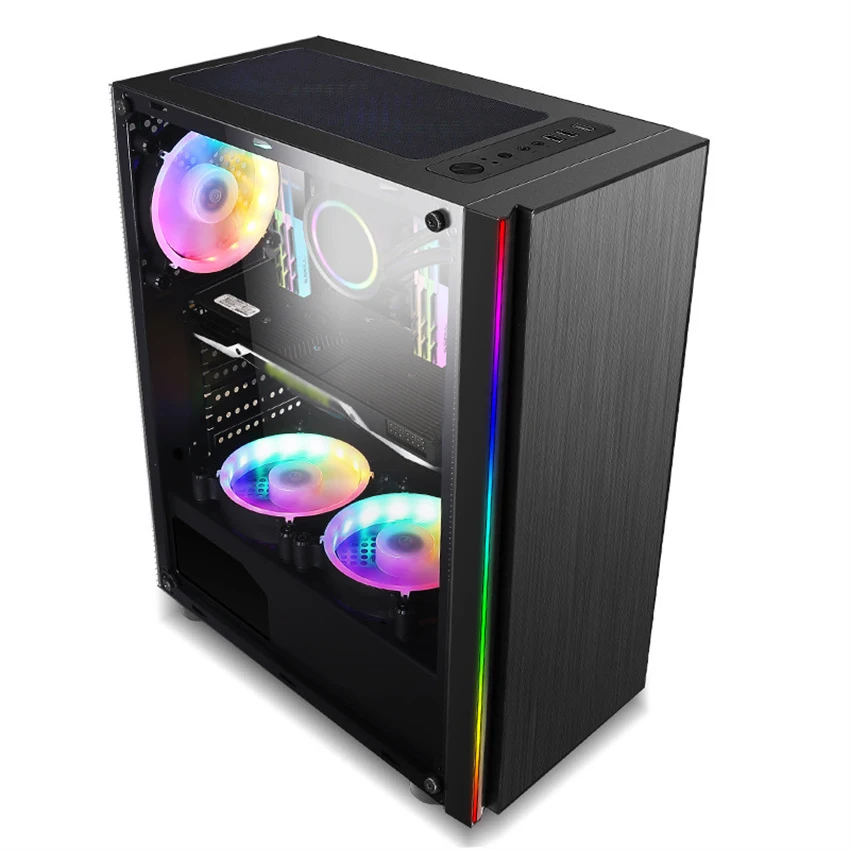 Supporto Per Custodia Da Gioco Per Computer Desktop Di Alta Qualità Scheda Madre Atx/Micro-Atx/Mini-Atx Con Più Posizioni Della Ventola