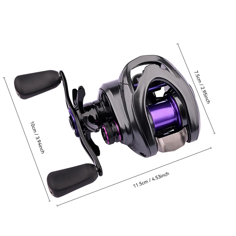 【新型モデル】DMK CHEETAH AIR チーターエア 3モードDC搭載 DMK CHEETAH DC ベイトキャスト リール: 超軽量ファインス、ロング