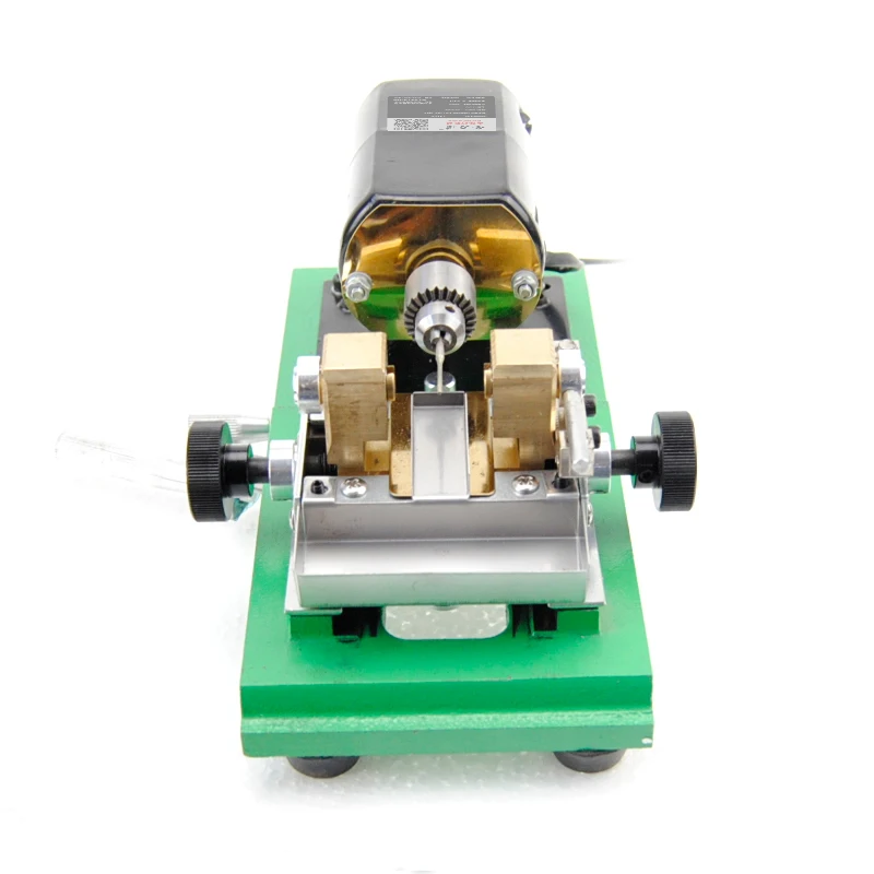 Pearl Hole Punch Amber Beeswax Wooden Olive Bead Jade Grinding Drilling Electric Drill Machine Punching Machine 3
