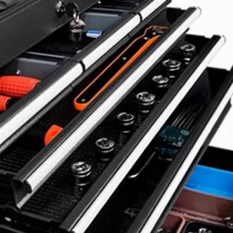Professional Organizer Tool Cabinet Workshop Mechanical Screws Large Wrench Trolley Tool Cabinet CompleteTool Arrangement 4