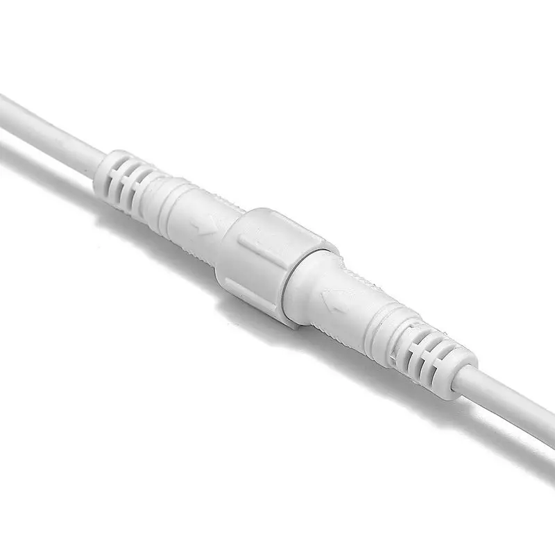 2 Paia Connettori Impermeabili 4 Pin IP67 – Maschio/Femmina, Cavo 24AWG 20cm, Per Strisce LED E Auto