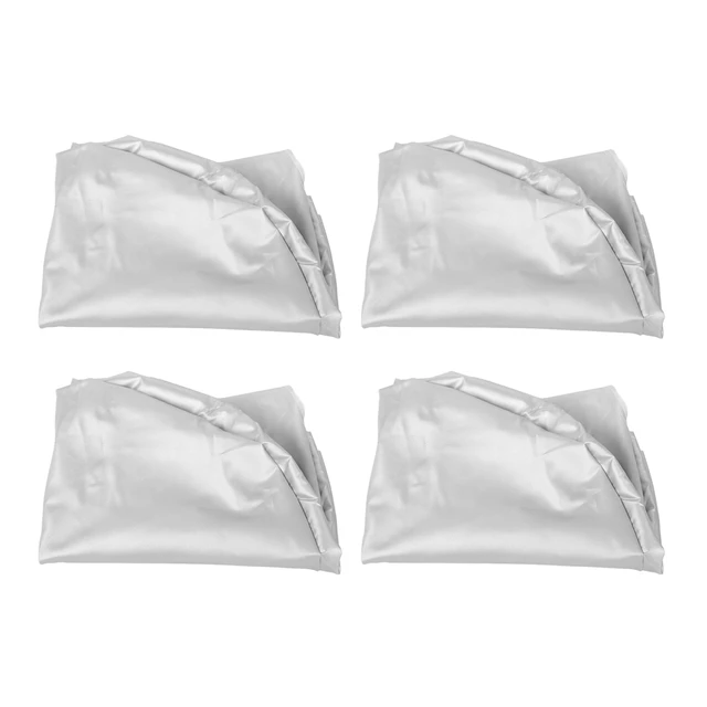 Housses De Pneus Argentées - Lot De 4 Pour Pneus 27 à 29 Pouces - Protection Poussière, Pluie - SUV, Camion, Remorque