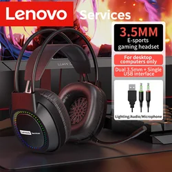 Enhanced Over - Ear Gaming Headphones with RGB Lighting and Noise - Cancellation (3.5mm)