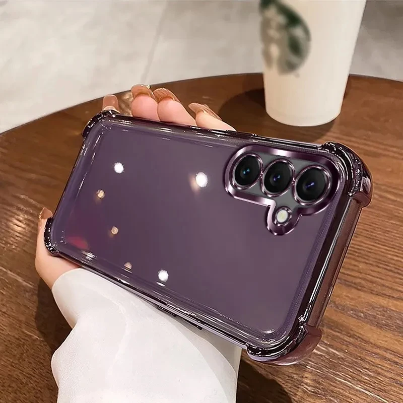 Thickening Anti-Drop Textured Silicone Phone Case with Reinforced Corners