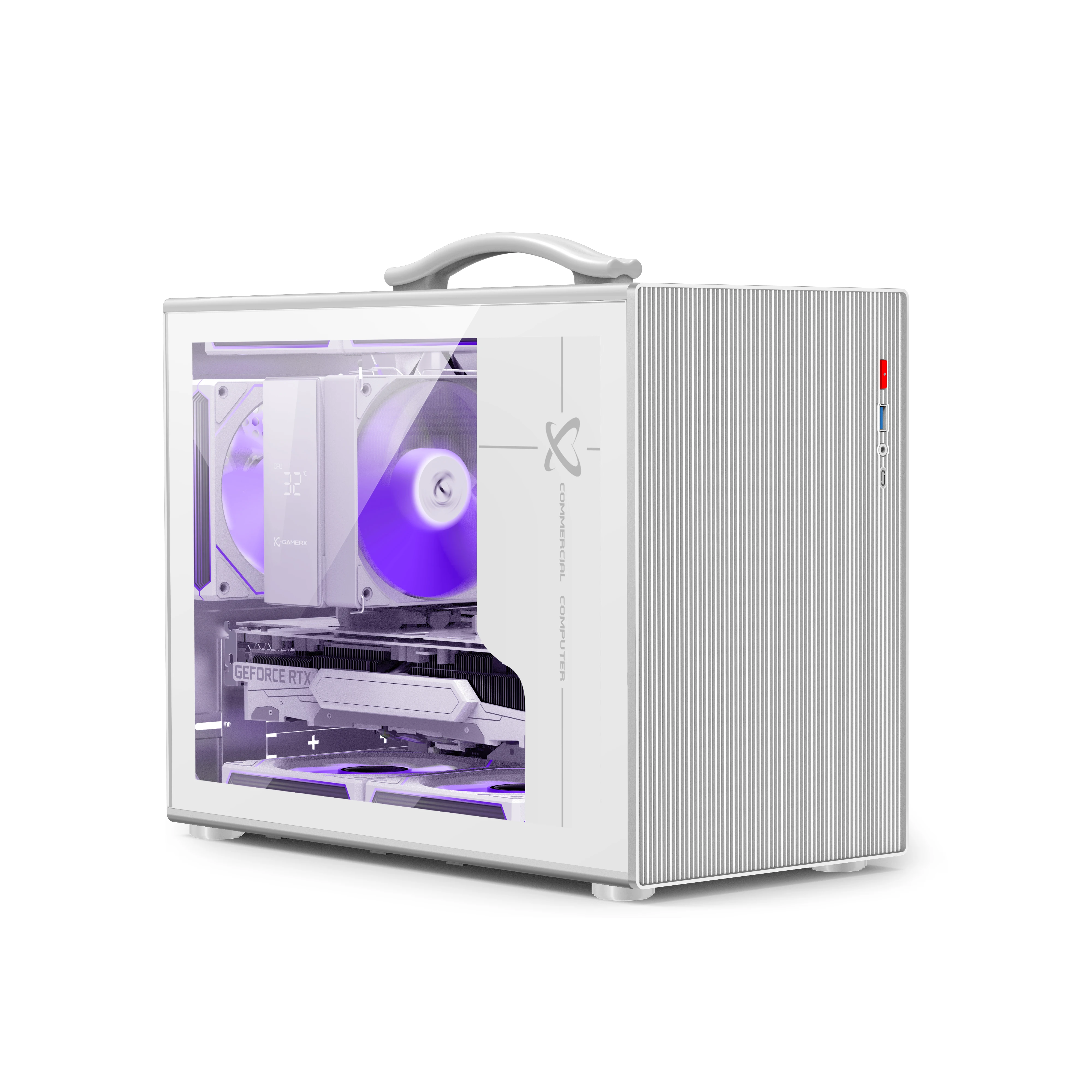 パワートレイン X-Gamerx M1 ケース MATX/ITX デスクトップミニガラス