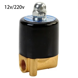 Hot XD-Electric Solenoid Valve 1/4Inch DN8 Normally Closed Pneumatic For Water Oil Air