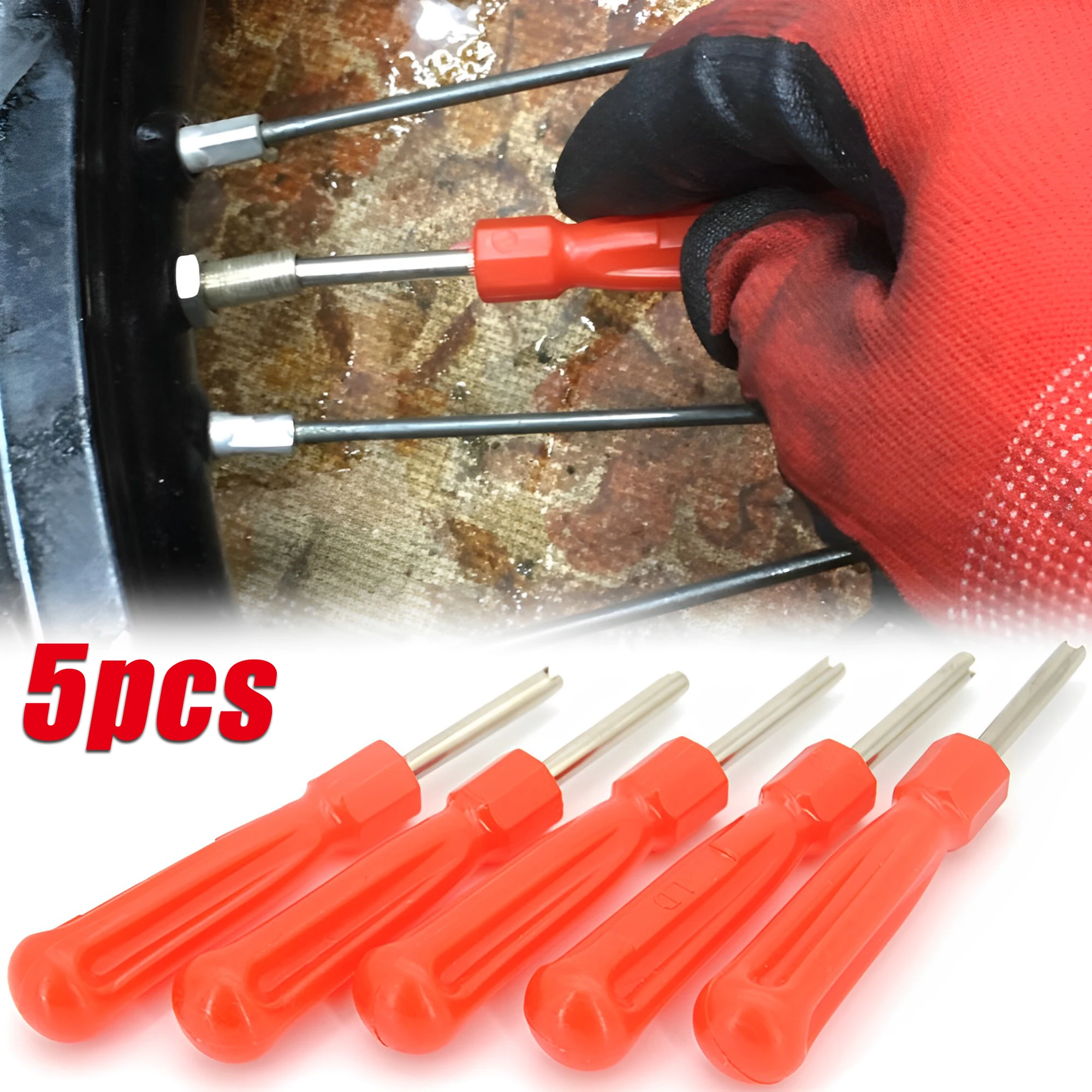 Car Tire Valve Core Remover Removal Tool Screwdriver Car Bike Bicycle Motorcycle Professional Tire Repair Tools Accessories