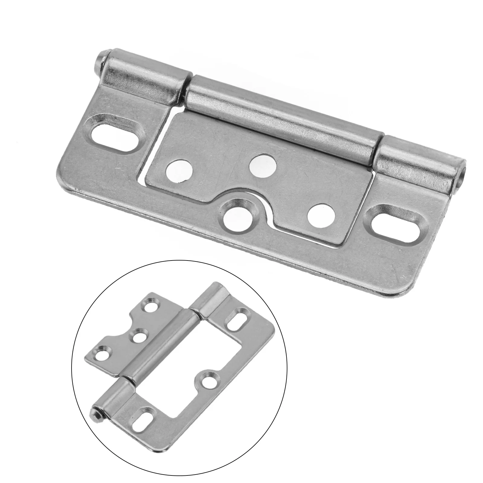 Description Picture 5 of item1pc Detachable Hinge Flush Door Hinges For Cupboard Wardrobe Cabinet Window Removable Hinge Furniture Hardware Hinge