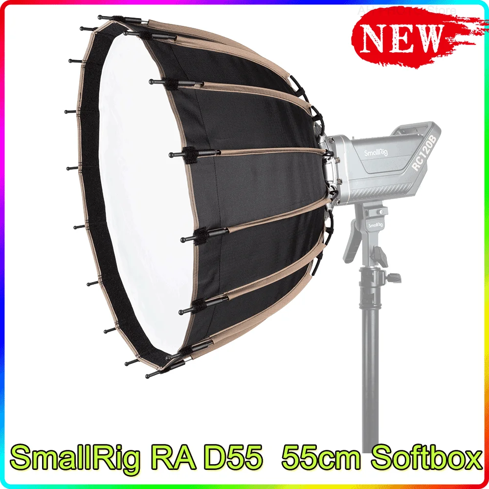 SmallRig ソフトボックス Φ55cm ライトボックス 折りたたみ式 SmallRig