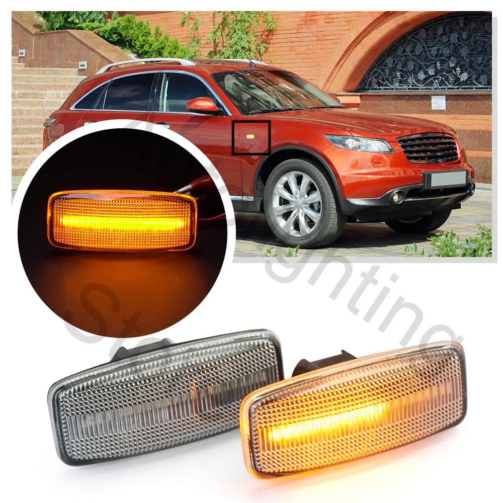 2pcsAmberLedFrontDynamicSideMarkerLightTurnSignalIndicatorLampForInfinitiM35M45.jpg