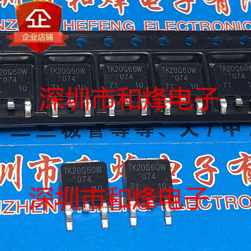 

Оригинальный Новый TK20G60W TO-252 600V 20A, 30 шт.