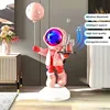 Large Creative Astronaut Astronaut Floor-standing Storage Ornaments, Smart Home Decorations, Bluetooth Speaker Functions 2