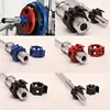 1pair Barbell Clamps, Quick Release Barbell Lock Buckle, Dumbbell Bar Clip, Weight Plates Collar Clips For Workout Fitness Train 4
