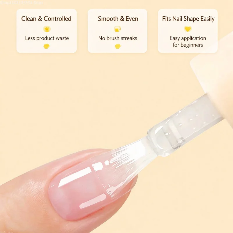 High Gloss Soak-Off Nail Gel Base & Top Coat Kit