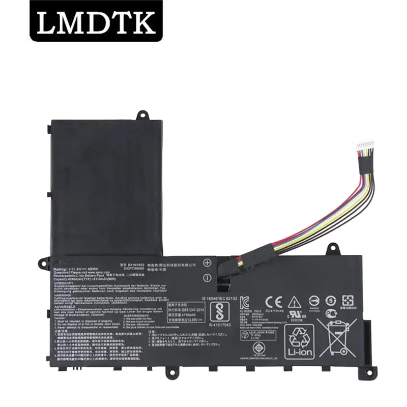 

LMDTK New B31N1503 11.4V 48WH Laptop Battery For ASUS EeeBooK E202SA R206SA E202SA-1B/1E E202SA-FD001