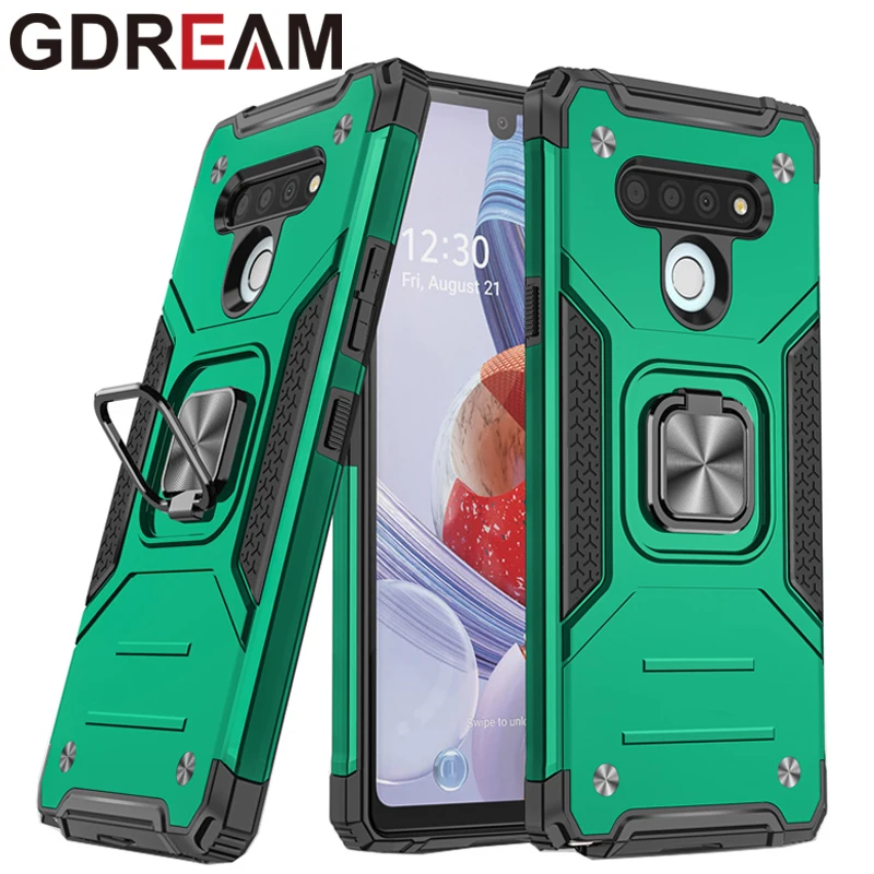 Противоударное кольцо GDREAM для LG Stylo 5 6 7 G9 магнитный армированный чехол защитный