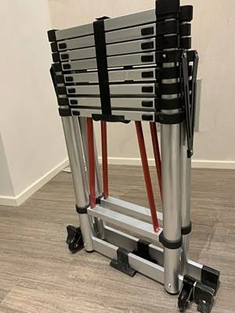 7 Meter Telescopic Ladders Portable Folding Aluminium Ladders Multipurpose Household Step Stair Engineering Staircase for Home