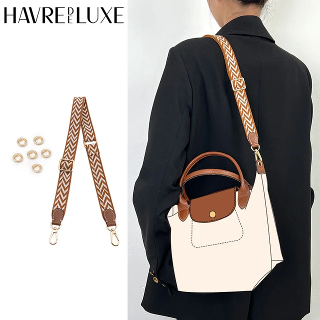 HAVREDELUXE Bag Strap For Longchamp Bag Strap Mini Bag Crossbody