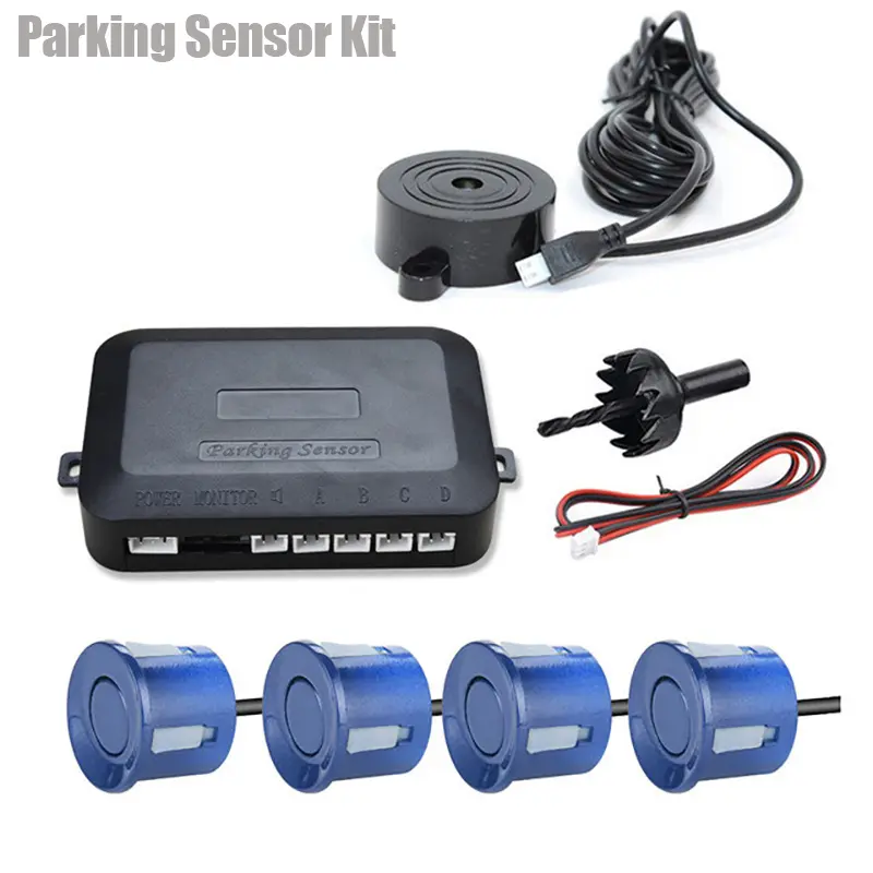 Risingon 12V 22mm Car Parking Sensor Kit Universal 4 Sensors Buzzer Reverse Backup Radar Sound Alert Indicator Probe System - Image 11